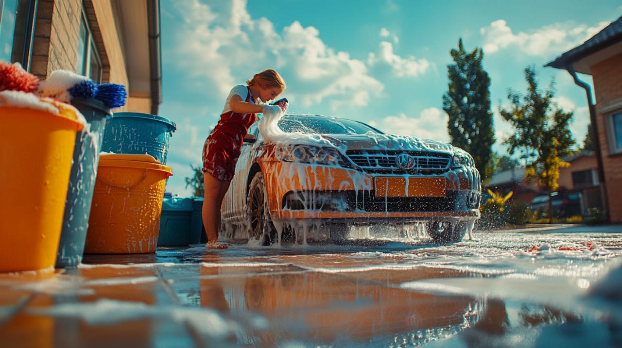 Peut-on utiliser un nettoyant maison pour laver sa voiture ?